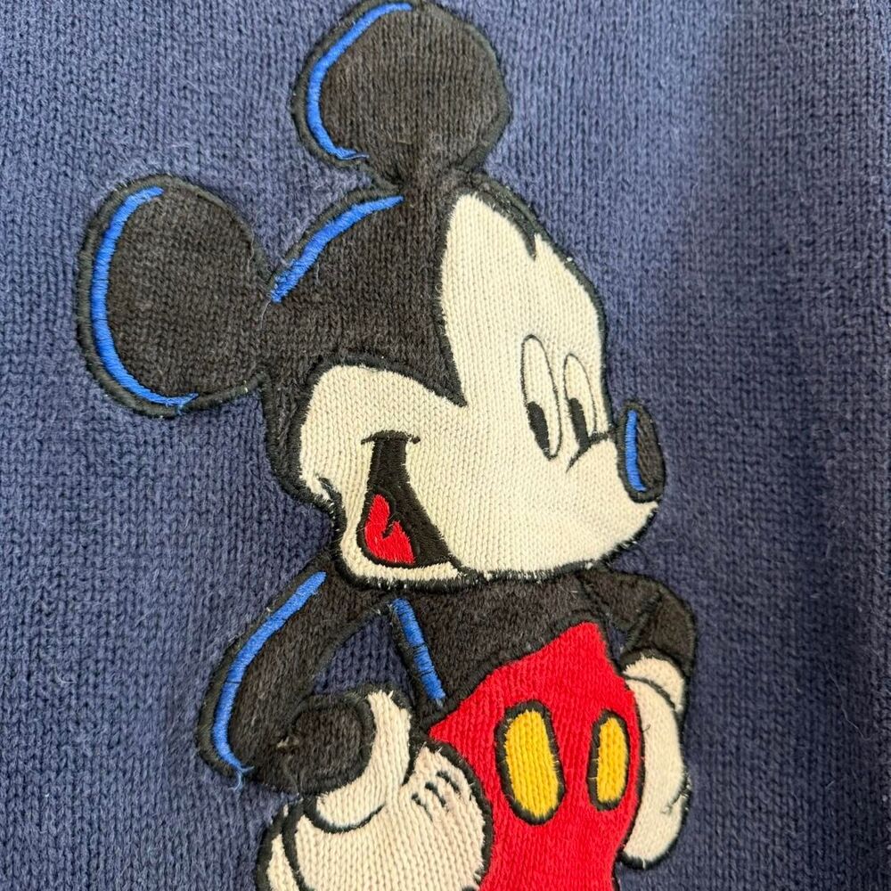 Vintage 90s Disney Knit embroidered sweater - Picture 5 of 5